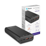 Power Bank de 18,000 mAh con Turbo Charge QC y Power Delivery con 2 salidas USB y USB C